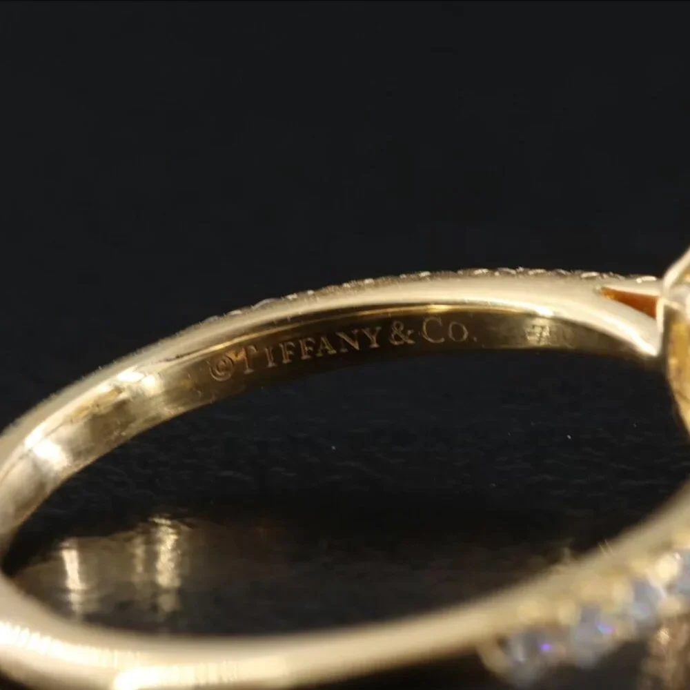 Tiffany & Co. Novo 18K 1.21 CTW IF Fancy Yellow Diamond Engagement Ring